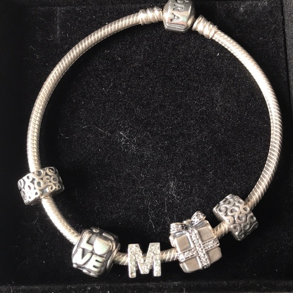 pandora clip charm bracelet pandora clip charm bracelet